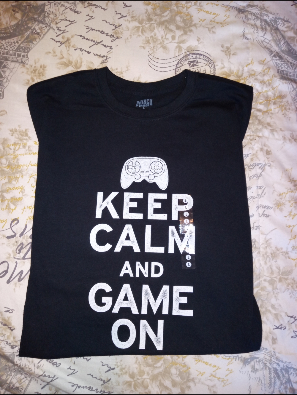 🆕Keep Calm and Game On Graphic Tee